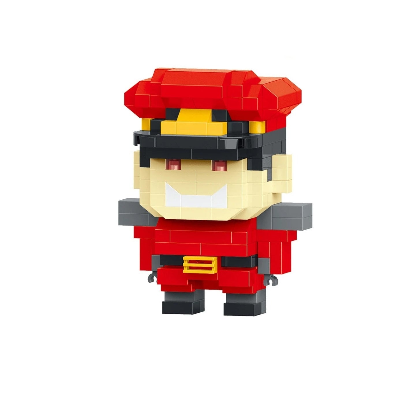 Hadouken Blocks . Figura personalizada en bloques de Street Fighter