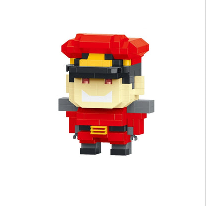 Hadouken Blocks . Figura personalizada en bloques de Street Fighter