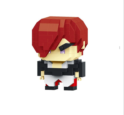 Hadouken Blocks . Figura personalizada en bloques de Street Fighter